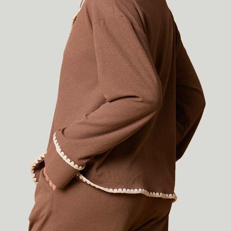 Women'S Relaxed Natural Cotton Pajama Set Manufacturer & Supplier