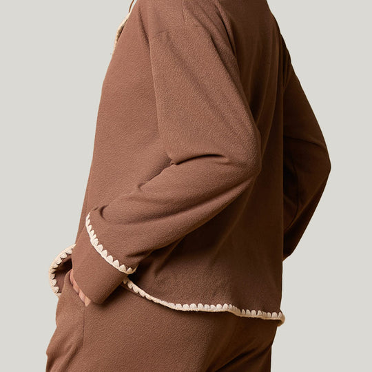 Women'S Relaxed Natural Cotton Pajama Set Manufacturer & Supplier