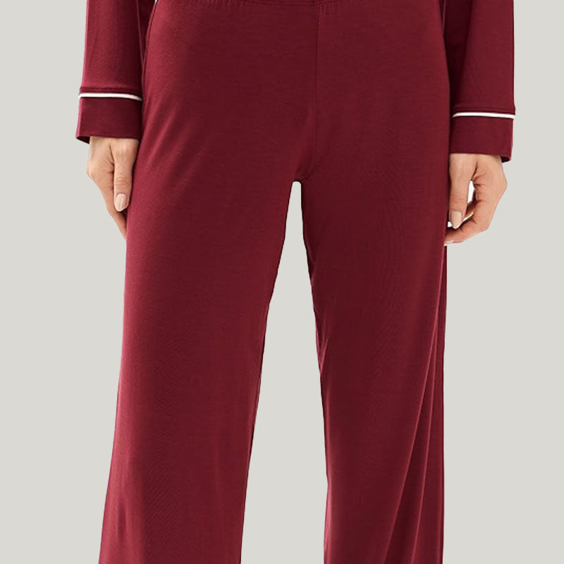 Natural Ultra-soft  Bamboo Viscose Pajama Set Supplier