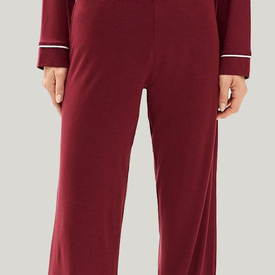 Natural Ultra-soft  Bamboo Viscose Pajama Set Supplier