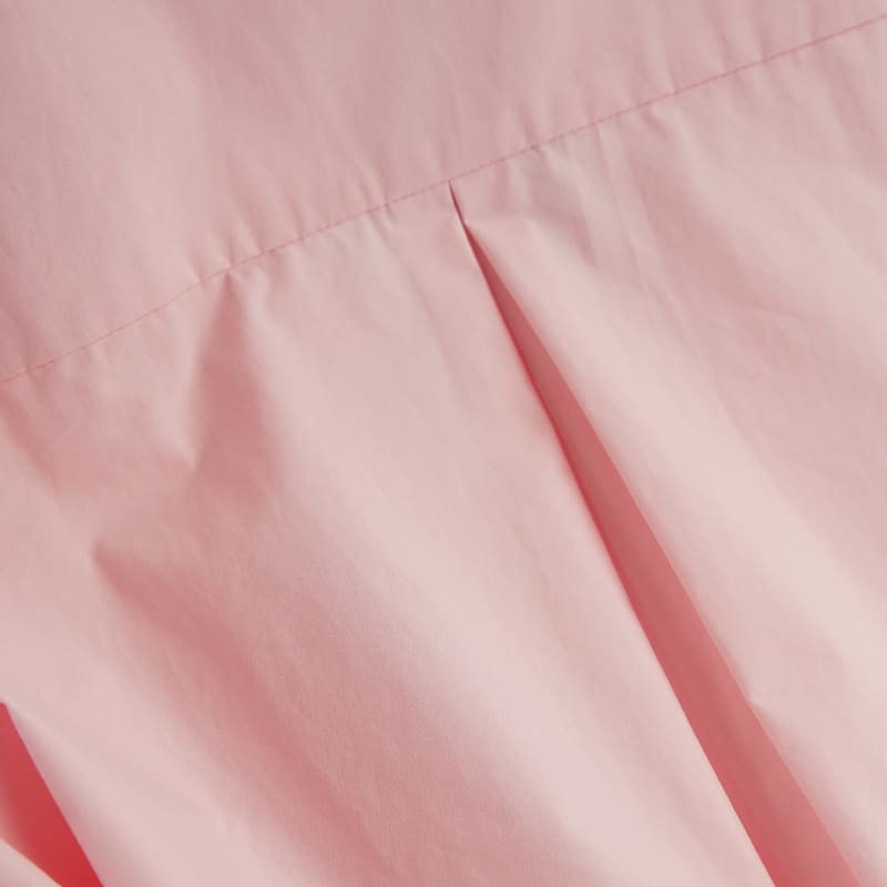 Women’S Woven Cotton Satin Short-Sleeve & Shorts Set Factory-2517830037