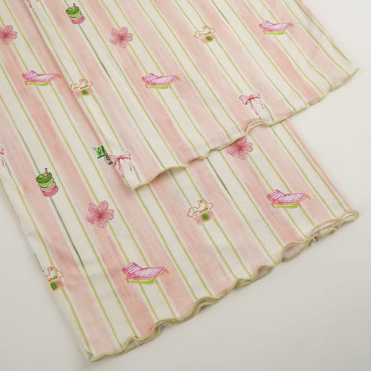 Women'S Pajama Set Made Of 95% Bamboo Jersey Factory-2516370015