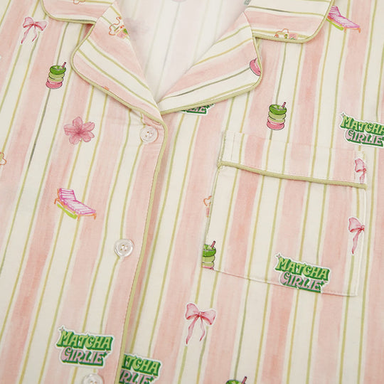 Women'S Pajama Set Made Of 95% Bamboo Jersey Factory-2516370015