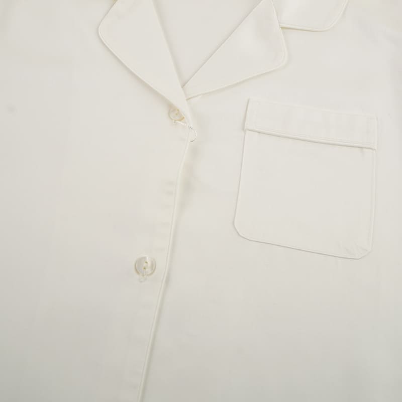 Women'S Pajama Set Made Of 100% Bamboo Jacquard Factory-2518480018