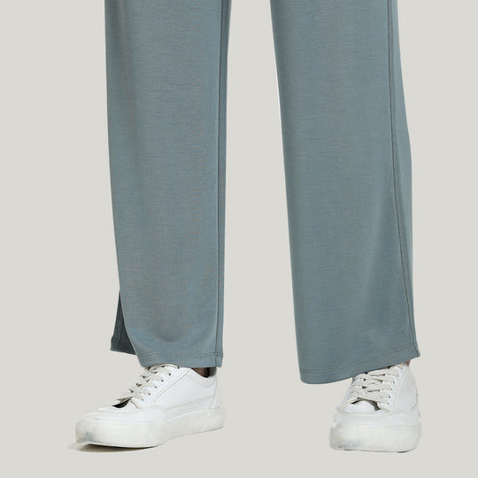 Jogging Sports Women’s Knit Long-sleeve Long Pants Modal Pajamas Set-2311820109