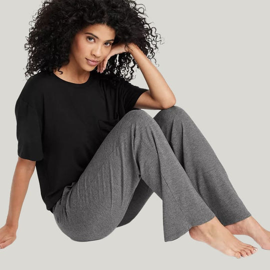 Women'S Soft And Comfortable Modal PJ Bottoms, Elastic Casual Pajama Pants