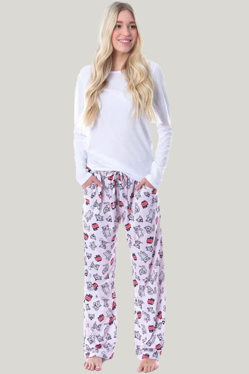 Women'S Soft And Comfortable Modal PJ Bottoms, With Drawstring And Pocket Pajama Pants Casual Pants