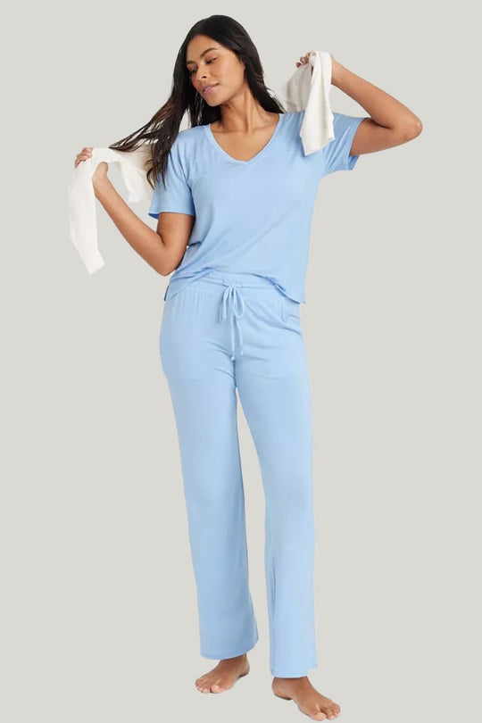 Women'S Soft And Comfortable Modal Pajama Bottoms With Drawstring And Pockets Pajama Pants Casual Pants