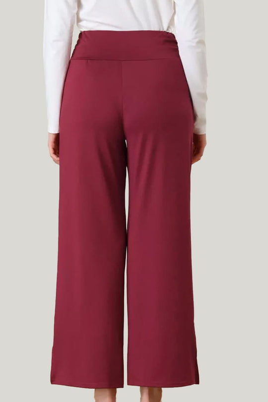 Women'S Soft And Comfortable Modal Pajama Bottoms With Pockets Casual Wide-Leg Pants
