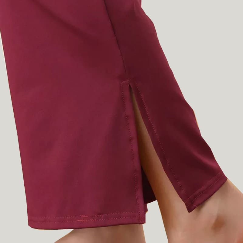 Women'S Soft And Comfortable Modal Pajama Bottoms With Pockets Casual Wide-Leg Pants