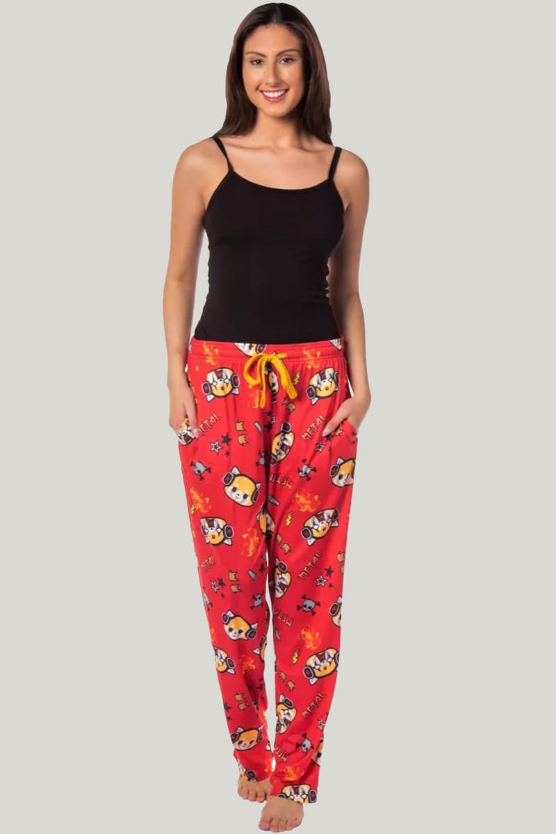 Women'S Soft And Comfortable Modal Pajama Bottoms With Pockets Casual Wide-Leg Pants