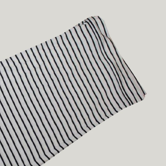 Women'S Soft And Comfortable Modal PJ Bottoms, White Striped Casual Pajama Pants