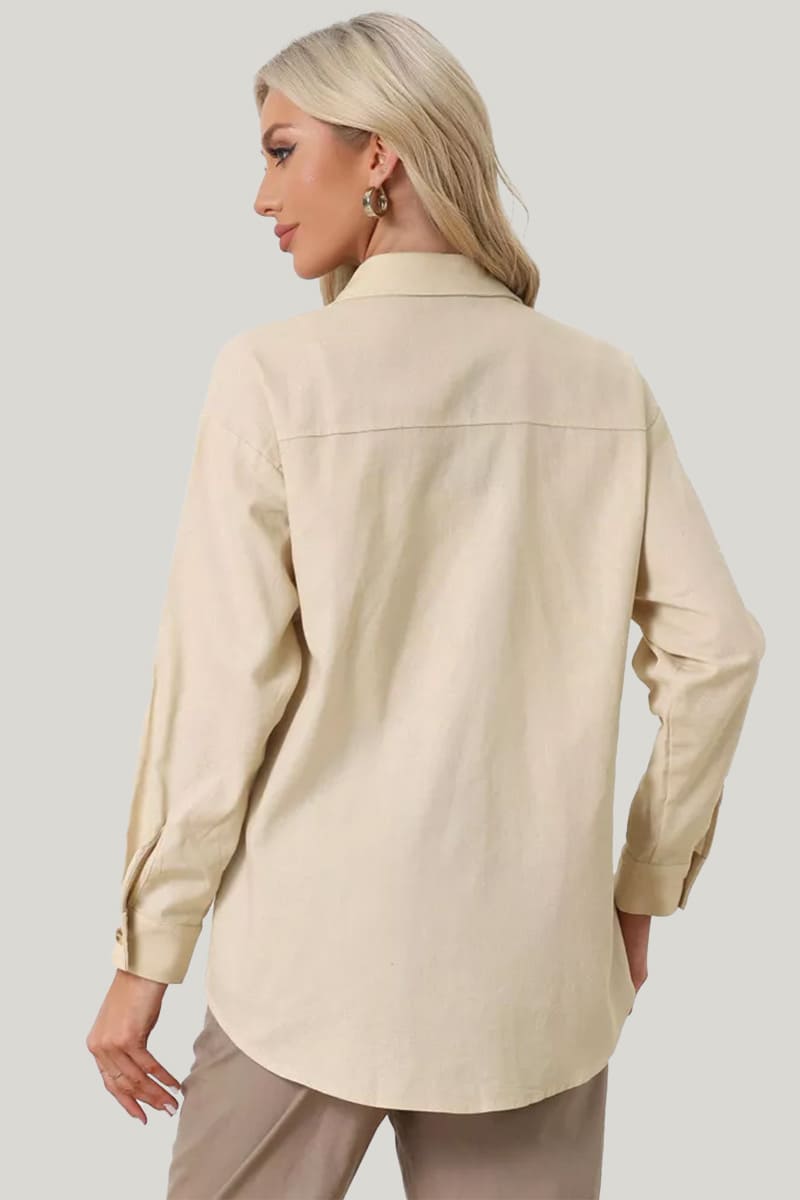Comfortable And Breathable Women'S Pajamas, Buttoned Pocket T-Shirt Pajamas Set