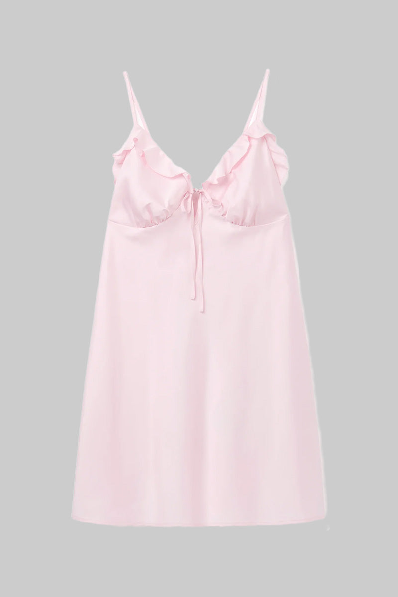 Women'S Satin Nightgown With Lace Trim Factory